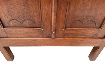 Arts & Crafts Armoire or Bookcase In the style of Architect Lauweriks, 1890s